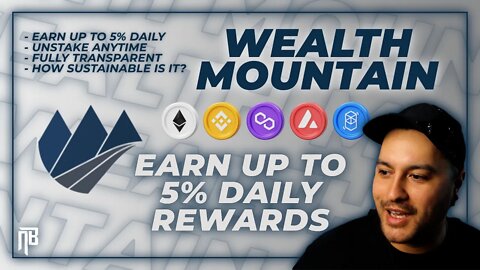 WEALTH MOUNTAIN! Earn up to 5% Daily Rewards #wealthmountain #defi #stablecoin #BUSD