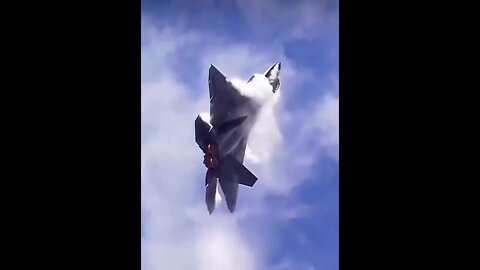 The moment a plane broke through the sound barrier