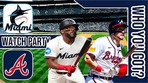 Miami Marlins vs Atlanta Braves | Live Play by Play & Reaction Stream 3D Sim | MLB 2024 Game 111