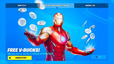 FORTNITE is REFUNDING EVERYONE V-BUCKS!