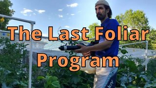 A Complete Foliar Spray Program for plants