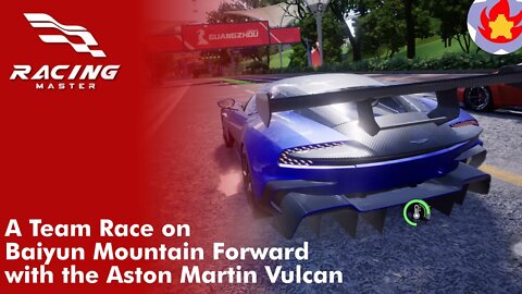 A Team Race on Baiyun Mountain Forward with the Aston Martin Vulcan | Racing Master