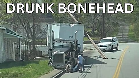 Drunk Truck Driver Assaults Police