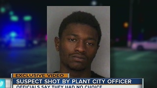 Suspect shot by Plant City officers