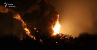 Disturbing Video Shows Massive Explosions Rock Ukraine