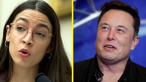 AOC LOSES It On Elon Musk, Then Gets OWNED!