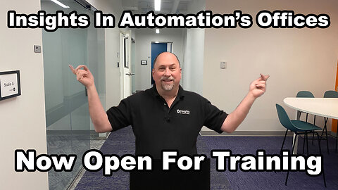 Insights In Automation Offices open for Training