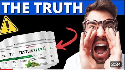 TESTOGREENS REVIEW 2024 - ⚠️EXPOSED COMPLET⚠️ - TESTOGREENS TESTOTERONE - TESTO GREENS