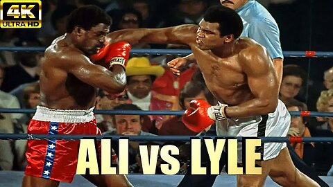 Muhammad Ali vs Ron Lyle | KNOCKOUT Legendary Boxing Fight | 4K Ultra HD