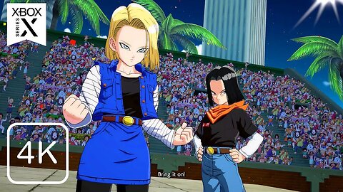 [4K] Android 18 VS Kid Buu | DRAGON BALL FIGHTERZ