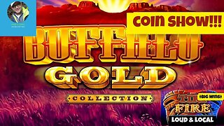 Buffalo Gold & Lightning Link Tiki Fire Slot Bonus Compilation. Coin Show Alert! Loud & Local