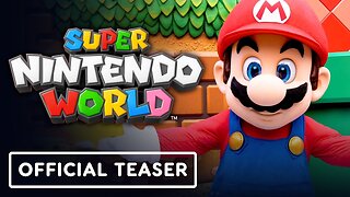 Super Nintendo World - Official Opening Date Teaser Trailer