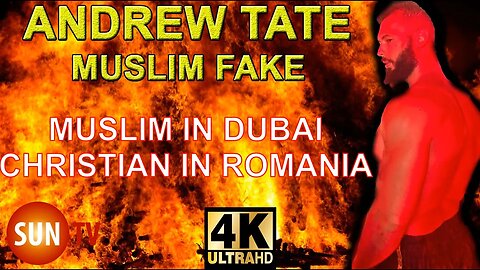 Andrew Tate Muslim in Dubai & Christian in Romania #andrewtate #Tate #islam #fakemuslim