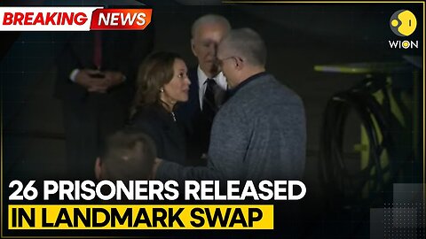 US- Russia prisoner swap: 26 prisoners released in landmark swap | WION BREAKING| RN