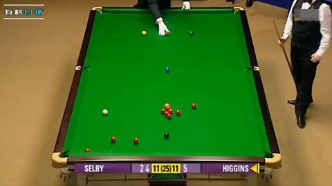 After Selby was made a snooker, he was caught playing tricks by the referee == 5