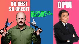 Dave Ramsey V. Robert Kiyosaki | Which Way is Best For Your Business? | OPM or No Debt and No Credit
