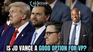 IS JD VANCE A GOOD OPTION FOR VP?
