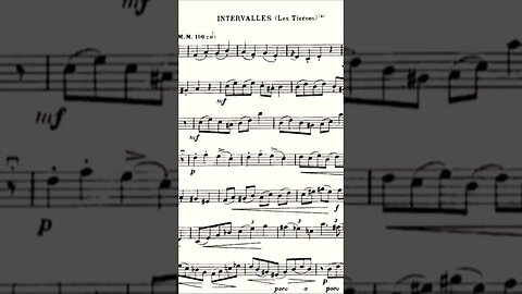 [TRUMPET ETUDE] Charlier 36 Etudes Transcendandtes No.3 - Intervalles (Les tierces)