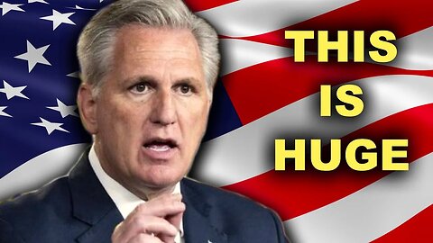 JUST IN: KEVIN MCCARTHY SHOCKS THE WORLD!