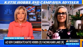 Katie Hobbs and Andrea Mitchell Make LAME Excuse to NOT Debate Kari Lake
