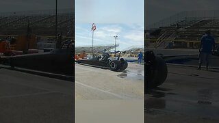 The Black Turbo Dragster I've been waiting for puts on a show!