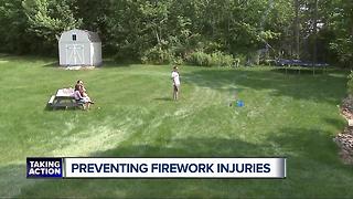 Preventing fireworks injuries on the Fourth of July