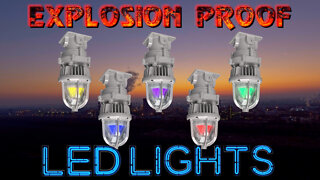 Explosion Proof Lights for Industrial Businesses, Chemical Plants, Refineries IN Stock!