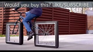 Would You Buy This? Square tire ebike