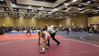 2021 Freakshow Nationals U18 Elite 132lbs - EJ Parco vs Keenan Bejar