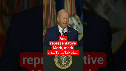 Joe Biden strokes out mid- sentence....again. #joebiden