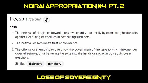 MA#4 Pt. 2 LOSS OF SOVEREIGNTY