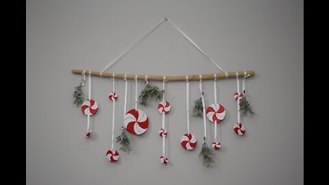 A Peppermint Christmas - Hanging Branch