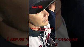 Me refusing to Sing Sweet Caroline at a Sox game last Fall - The Daily Quickie - Day 52