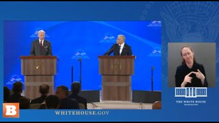 MOMENTS AGO: President Biden, Prime Minister Yair Lapid of Israel Holding Press Conference...