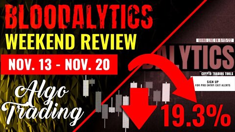 19% Losses Last Week Bloodalytics Trading Results | 11/13 - 11/20