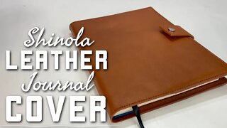Shinola Bourbon Leather Large Journal Cover with Tab Review