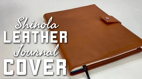 Shinola Bourbon Leather Large Journal Cover with Tab Review