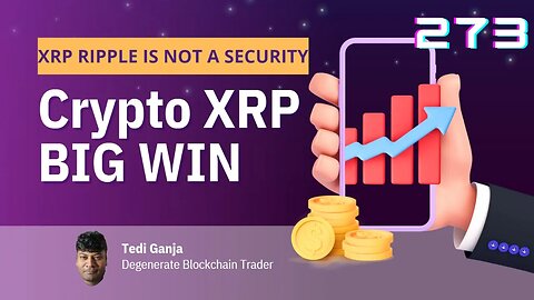 Crypto XRP Big Win! #ripple #xrp #sec #273
