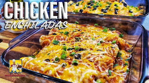 Chicken Enchiladas Recipe | Enchiladas Made Easy