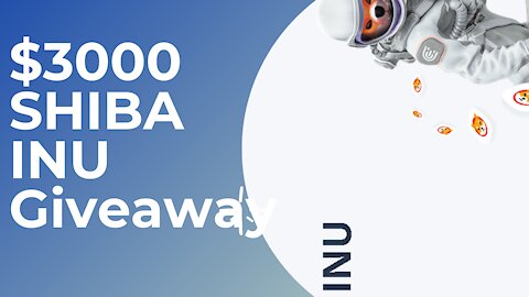 $3000 SHIBA INU Giveaway