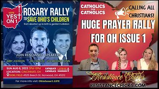 HUGE OH Issue 1 Rally: Jim Caviezel, Abby Johnson & General Flynn- Cincinnati, OH