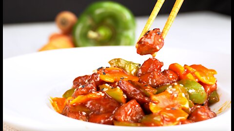 sweet and sour pork - Asian Style