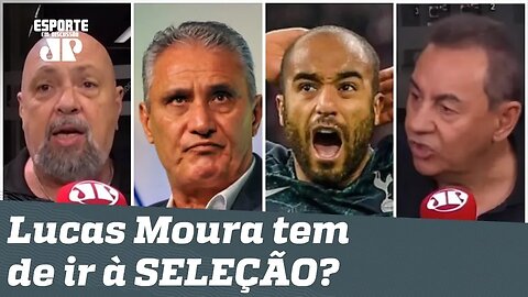 "E o TITE na CHINA!" Lucas Moura tem de ir à Seleção? Veja DEBATE!