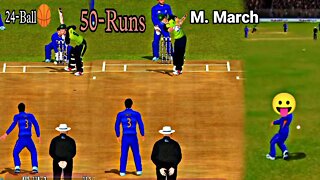 IND V/S AUS || India vs Australia || Power Michael March Betting 50 || Cricket 22 || @OpSwami || T20
