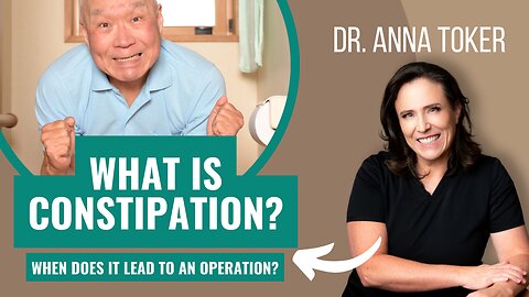 What is Constipation? When Does it Lead to an Operation?