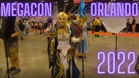 Megacon Orlando 2022 at the Orlando Convention Center Friday