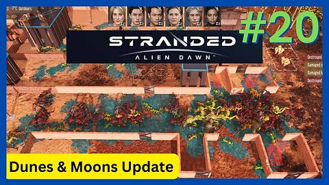 Stranded: Alien Dawn #20 | Insane Difficulty, Attacks are more Frequent!