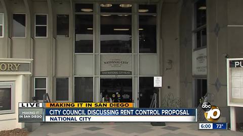 National City discusses rent control