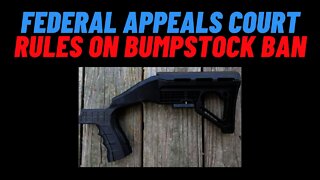Federal Appeals Court Rules On Bumpstock Ban