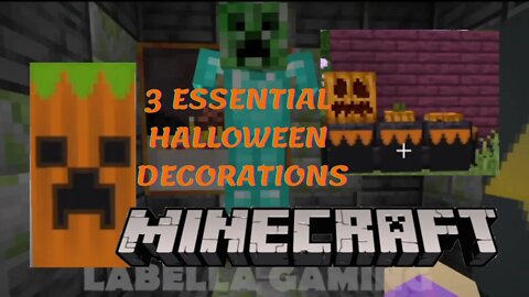 Minecraft: 3 Essential Halloween Decorations